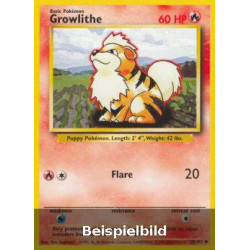 Growlithe (Base Set BS-28) [DE/PO]