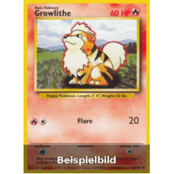 Growlithe (Base Set BS-28) [DE/PO]