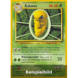 Kakuna (Base Set BS-33) [DE/NM]