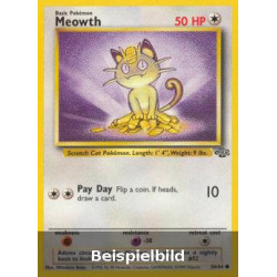 Meowth (Jungle JU-56) [DE/NM]
