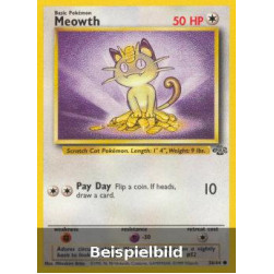 Meowth (Jungle JU-56) [DE/NM]