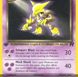 Dark Alakazam (Team Rocket TR-18) [EN/EX]