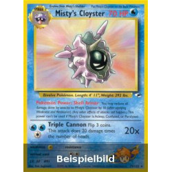 Misty's Cloyster (Gym Heroes GH-29) [EN/NM]