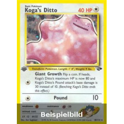 Koga's Ditto (Gym Challenge GC-10) [EN/EX]
