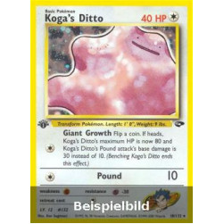 Koga's Ditto (Gym Challenge GC-10) [EN/EX]