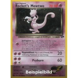 Rockets Mewtu (Gym Challenge GC-14) [EN/EX]