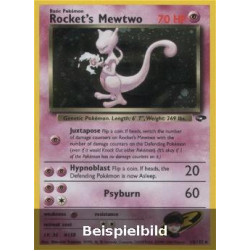 Rockets Mewtu (Gym Challenge GC-14) [EN/EX]