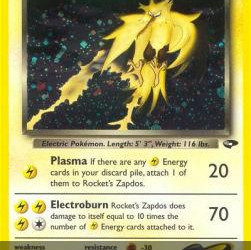 Rocket's Zapdos (Gym Challenge GC-15) [EN/EX]