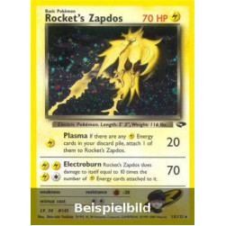 Rocket's Zapdos (Gym Challenge GC-15) [EN/GD]
