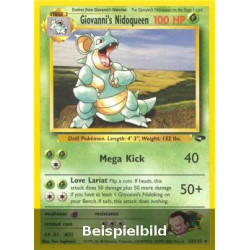 Giovanni's Nidoqueen (Gym Challenge GC-23) [EN/GD]