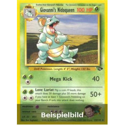 Giovanni's Nidoqueen (Gym Challenge GC-23) [EN/GD]