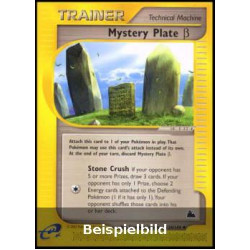 Mystery Plate beta (Skyridge SK-134) [DE/NM]