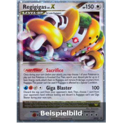 Regigigas LV.X (DP Black Star Promos DPPR-30) [DE/GD]