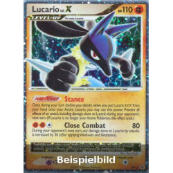 Lucario LV.X (DP Black Star Promos DPPR-12) [EN/EX]