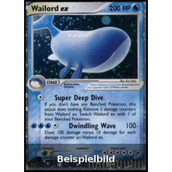 Wailord ex (EX Sandstorm SS-100) [DE/NM]