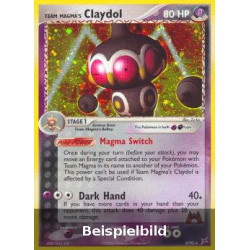 Team Magma's Claydol (P/D) (EX Team Magma vs Team Aqua MA-8) [DE/NM]