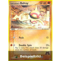 Team Magma's Baltoy (Fighting) (Peck) (EX Team Magma vs Team Aqua MA-60) [DE/NM]