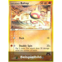 Team Magma's Baltoy (Fighting) (Peck) (EX Team Magma vs Team Aqua MA-60) [DE/NM]