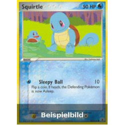 Squirtle (Sleepy Ball) (EX FireRed & LeafGreen FL-82) [DE/NM]