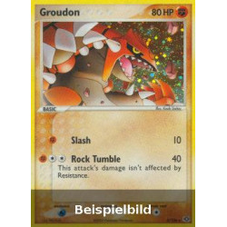 Groudon (EX Emerald EM-5) [DE/NM]