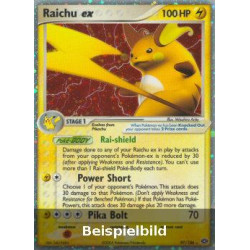 Raichu ex (EX Emerald EM-97) [DE/NM]