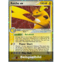 Raichu ex (EX Emerald EM-97) [DE/NM]