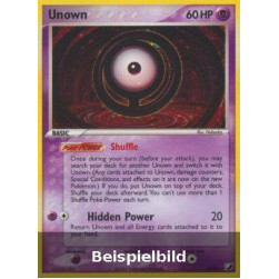 Unown (EX Unseen Forces UF-O-28) [DE/EX]