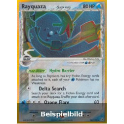 Rayquaza δ Delta Species (Hydro Barrier) (EX Holon Phantoms HP-16) [DE/NM]