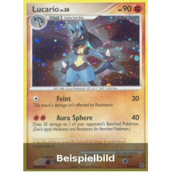 Lucario Lv.30 (Diamond & Pearl DP-6) [DE/LP]
