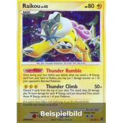 Raikou Lv.42 (Secret Wonders SW-16) [DE/EX]