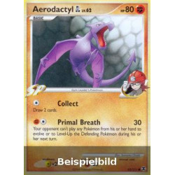 Aerodactyl Lv. 62 (Rising Rivals RR-55) [DE/EX]