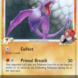 Aerodactyl Lv. 62 (Rising Rivals RR-55) [DE/EX]