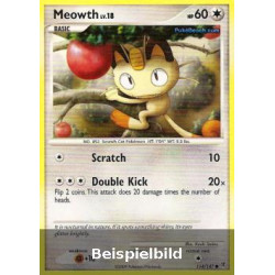 Meowth Lv.18 (Supreme Victors SV-114) [DE/NM]
