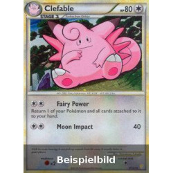Clefable (HeartGold & SoulSilver HS-3) [DE/EX]