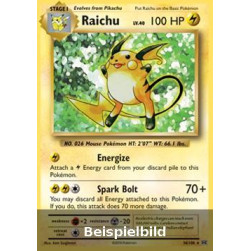 Raichu (Evolutions EVO-36) [DE/EX]
