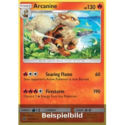 Arcanine (Sun & Moon SUM-22) [DE/NM]