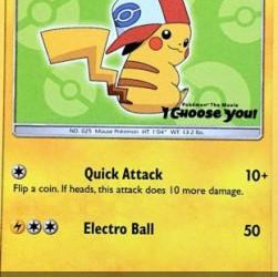 Ash's Pikachu (SM Black Star Promos SM-112) [DE/NM]