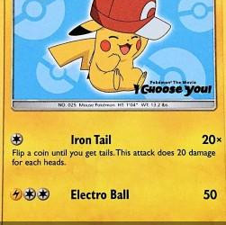 Ash's Pikachu (SM Black Star Promos SM-113) [DE/NM]