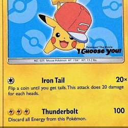 Ash's Pikachu (SM Black Star Promos SM-114) [DE/NM]
