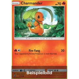 Charmander (Dragon Majesty DRM-1) [DE/NM]