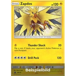 Zapdos (SM Black Star Promos SM-145) [DE/NM]