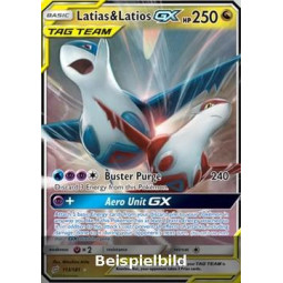 Latias & Latios GX (Team Up TEU-113) [EN/NM]