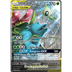 Celebi & Venusaur GX (SM Black Star Promos SM-167) [EN/NM]