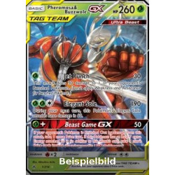 Pheromosa & Buzzwole GX (Unbroken Bonds UNB-1) [DE/NM]