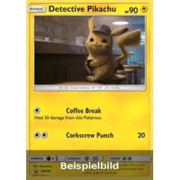 Detective Pikachu (SM Black Star Promos SM-190) [DE/NM]