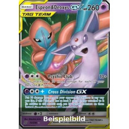 Espeon & Deoxys GX (Unified Minds UNM-72) [DE/NM]