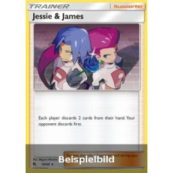 Jessie & James (Hidden Fates HIF-58) [DE/NM]
