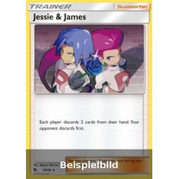 Jessie & James (Hidden Fates HIF-58) [DE/NM]