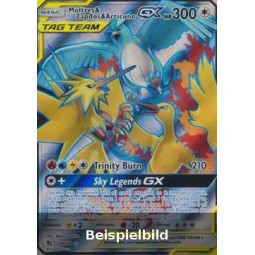 Moltres & Zapdos & Articuno GX (Hidden Fates HIF-66) [EN/NM]