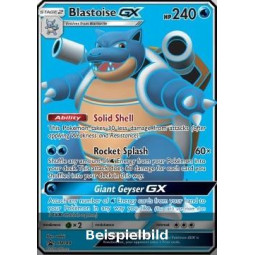 Blastoise GX (SM Black Star Promos SM-189) [DE/NM]